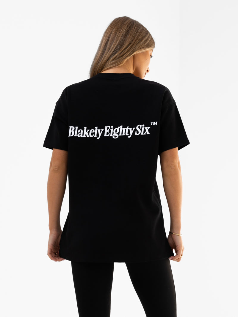 Romi Oversized T-Shirt - Black