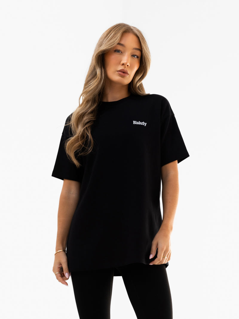 Jada Oversized T-Shirt - Black