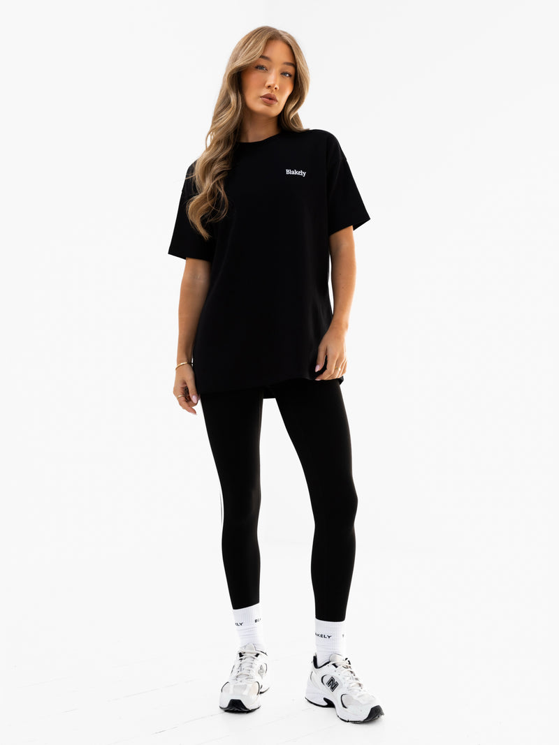 Jada Oversized T-Shirt - Black