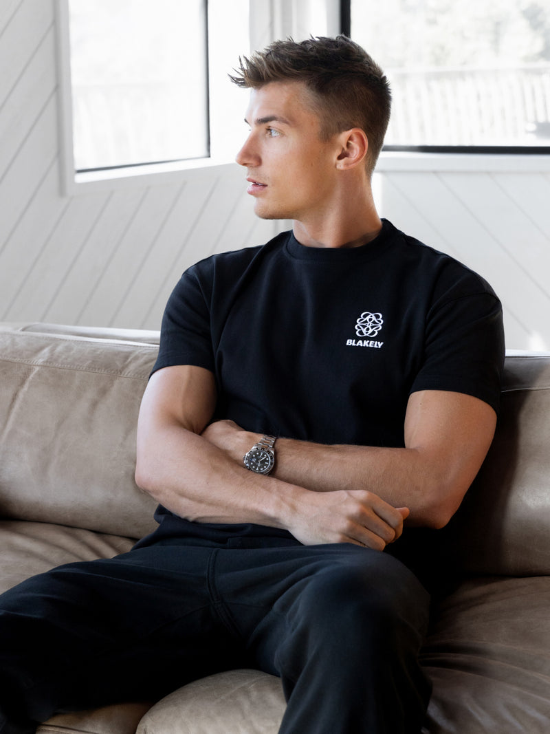 Mateo Relaxed T-Shirt - Black