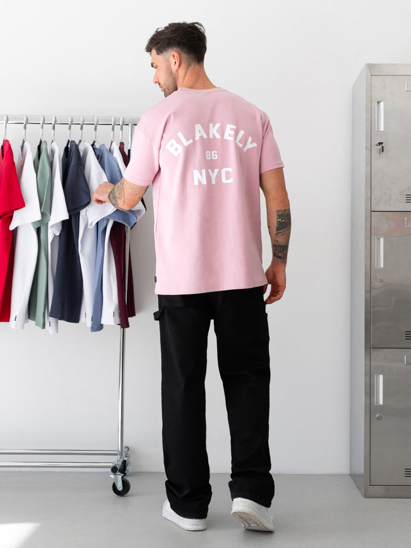 NYC Relaxed T-Shirt - Pink