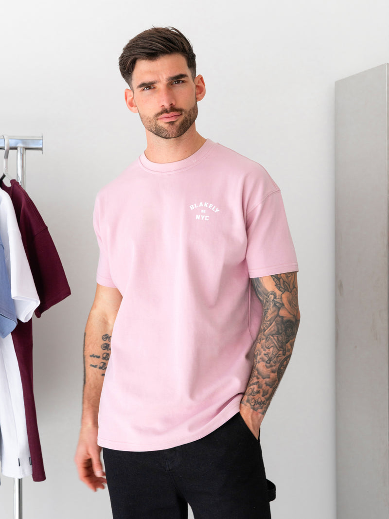 NYC Relaxed T-Shirt - Pink