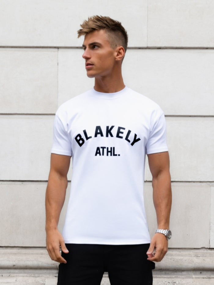 Zion Relaxed T-Shirt - White & Black