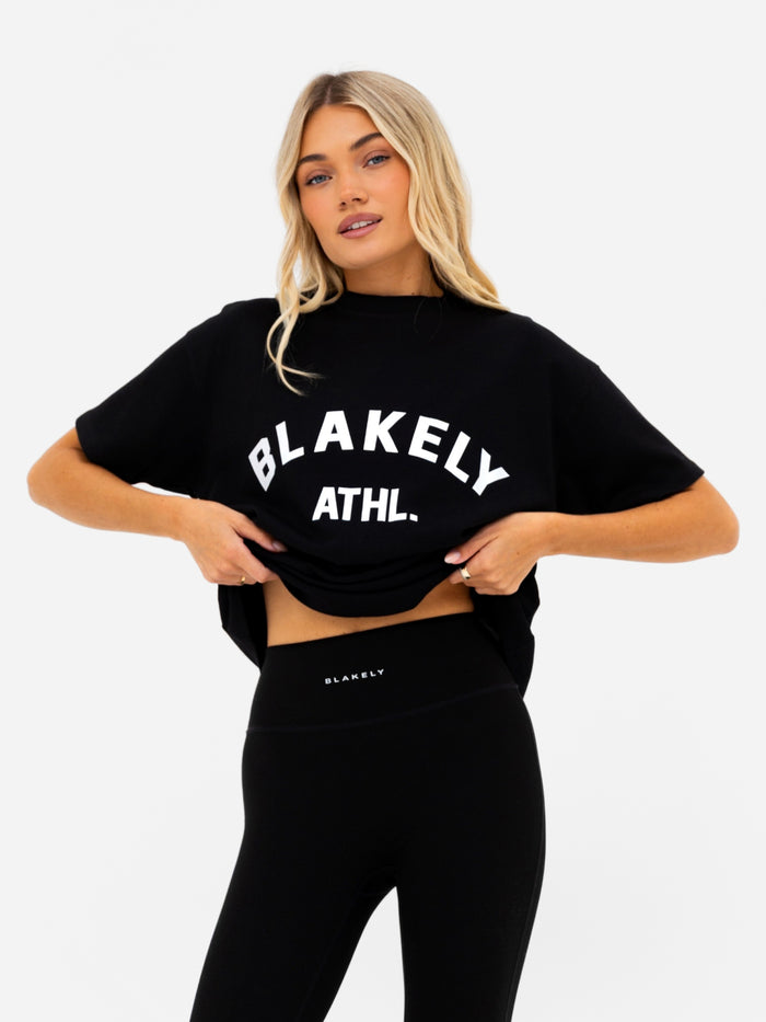 Joah Oversized T-Shirt - Black