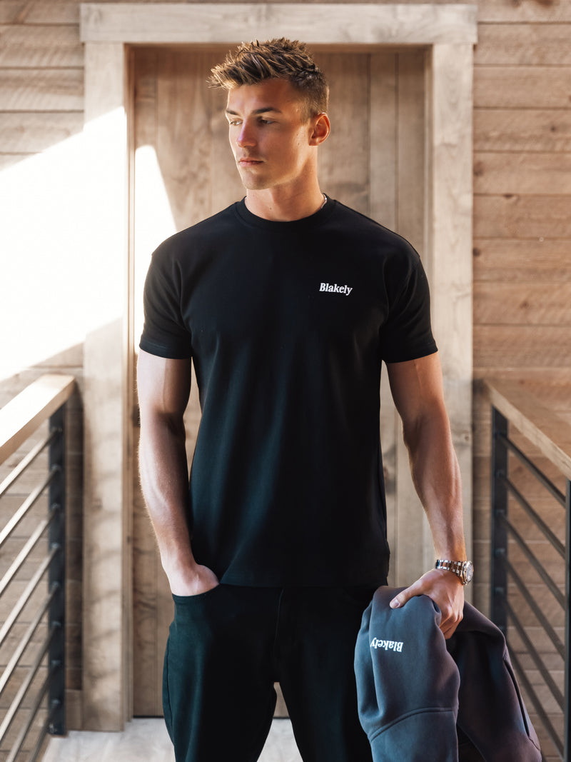 Halden Relaxed T-Shirt - Black