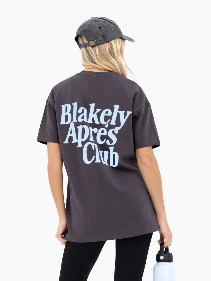 Saskia Oversized T-Shirt - Graphite