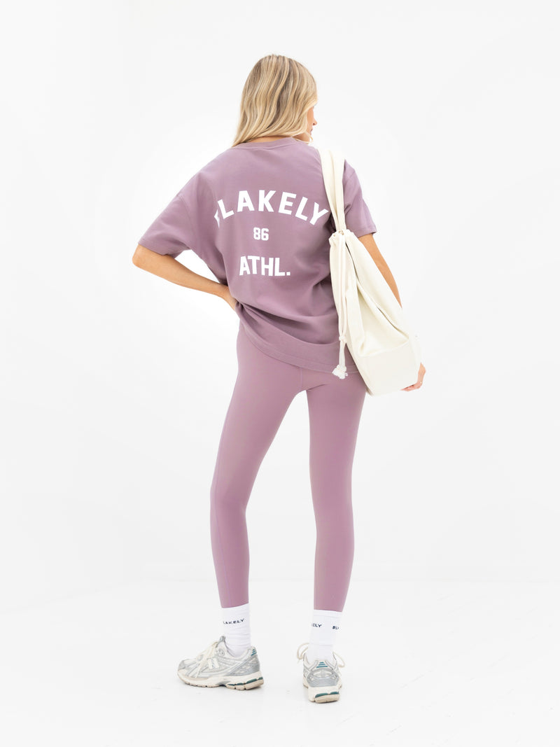 Hallie Oversized T-Shirt - Dusty Pink
