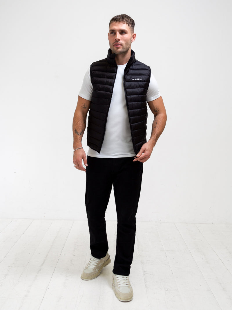 Ellis Lightweight Gilet - Black