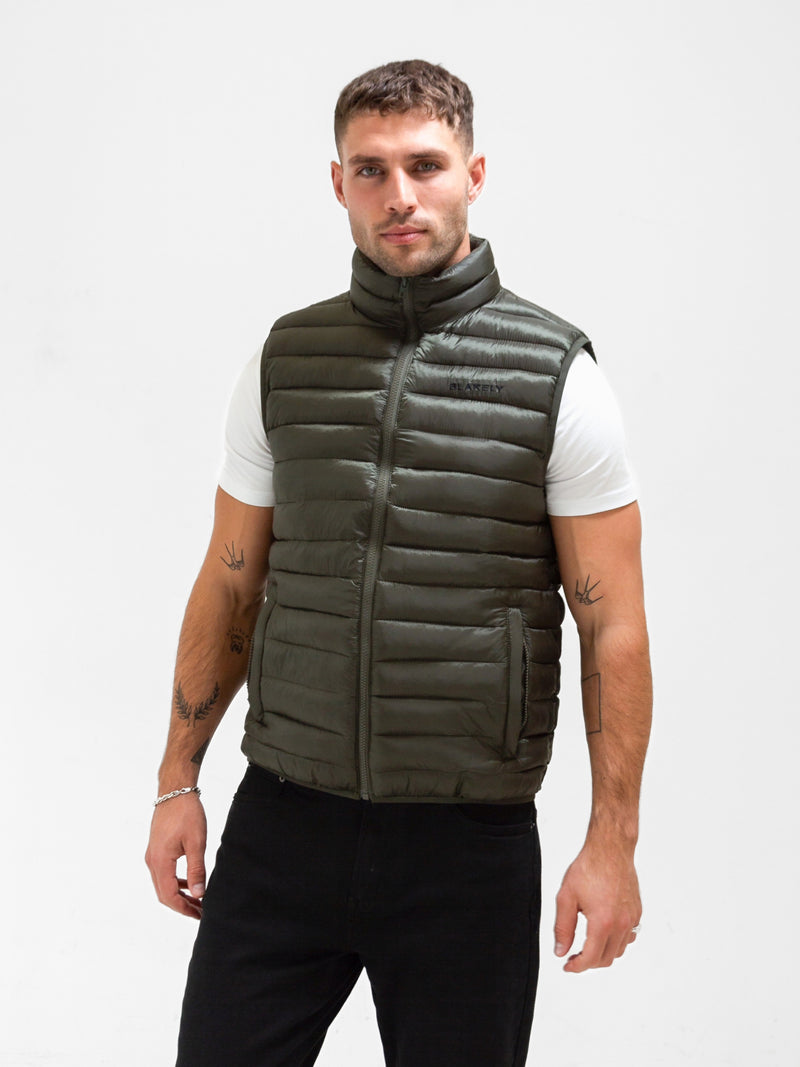 Ellis Lightweight Gilet - Dark Green