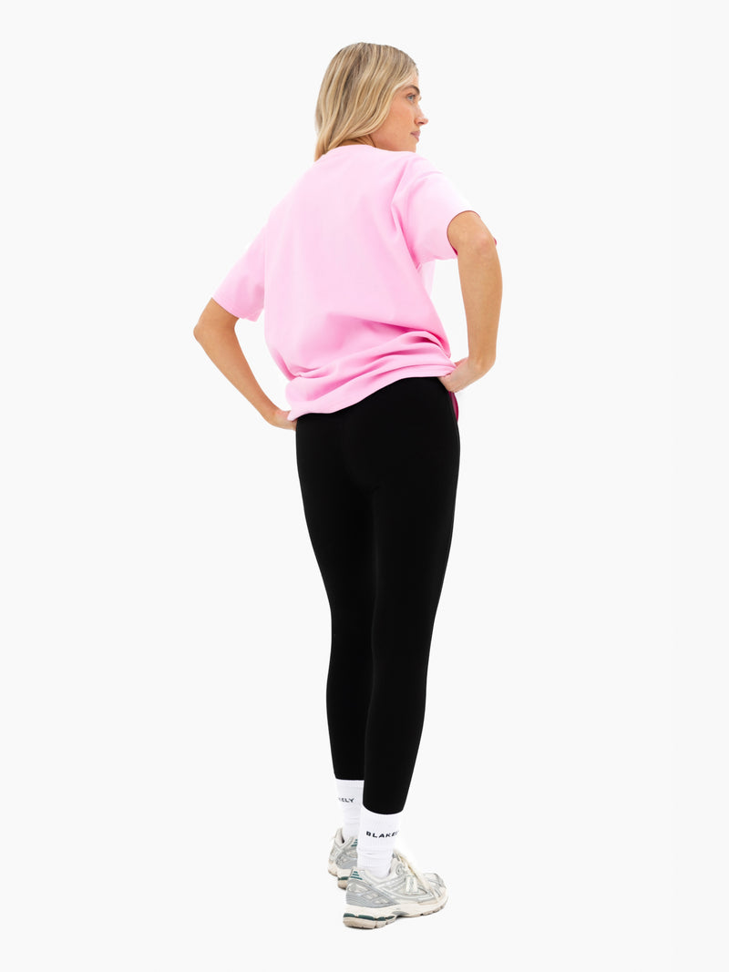 Lila Oversized T-Shirt - Pastel Pink