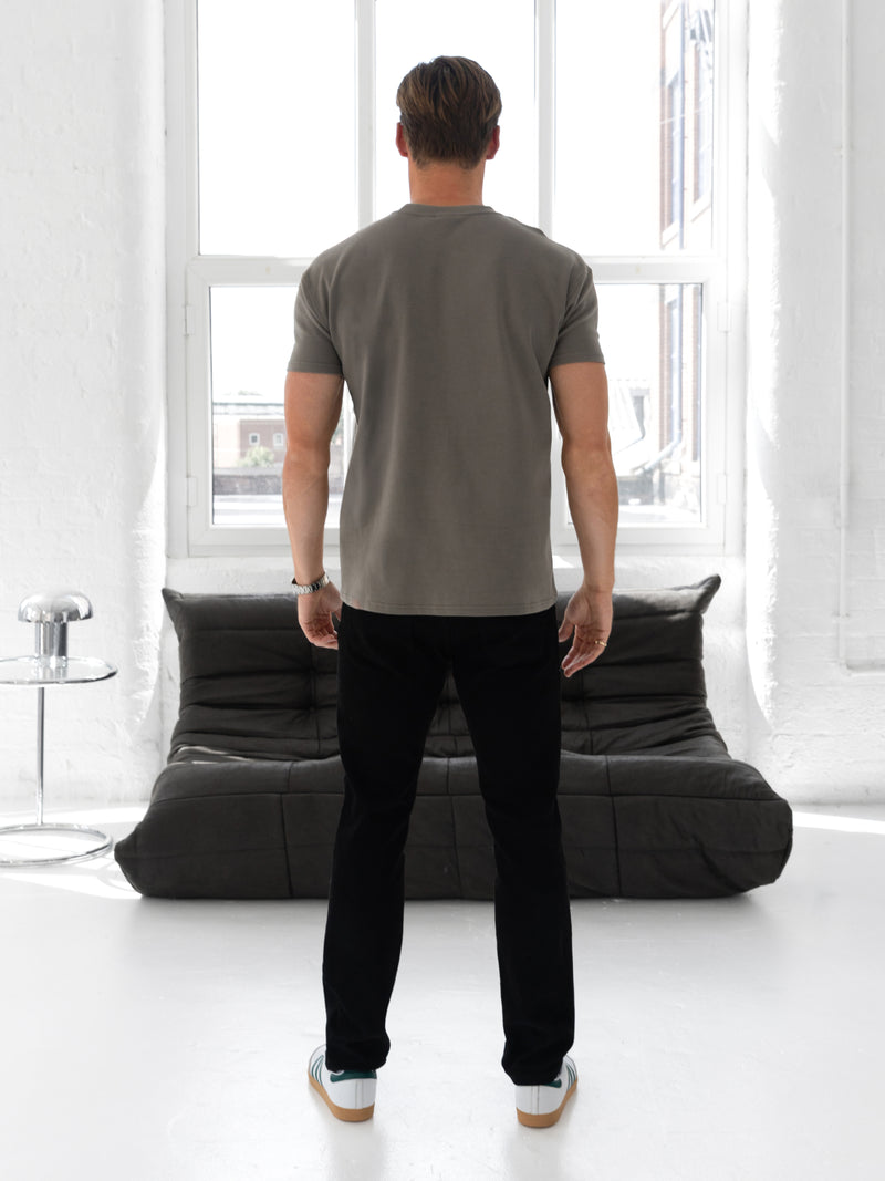 Conrad Relaxed Anchor T-Shirt - Safari Green