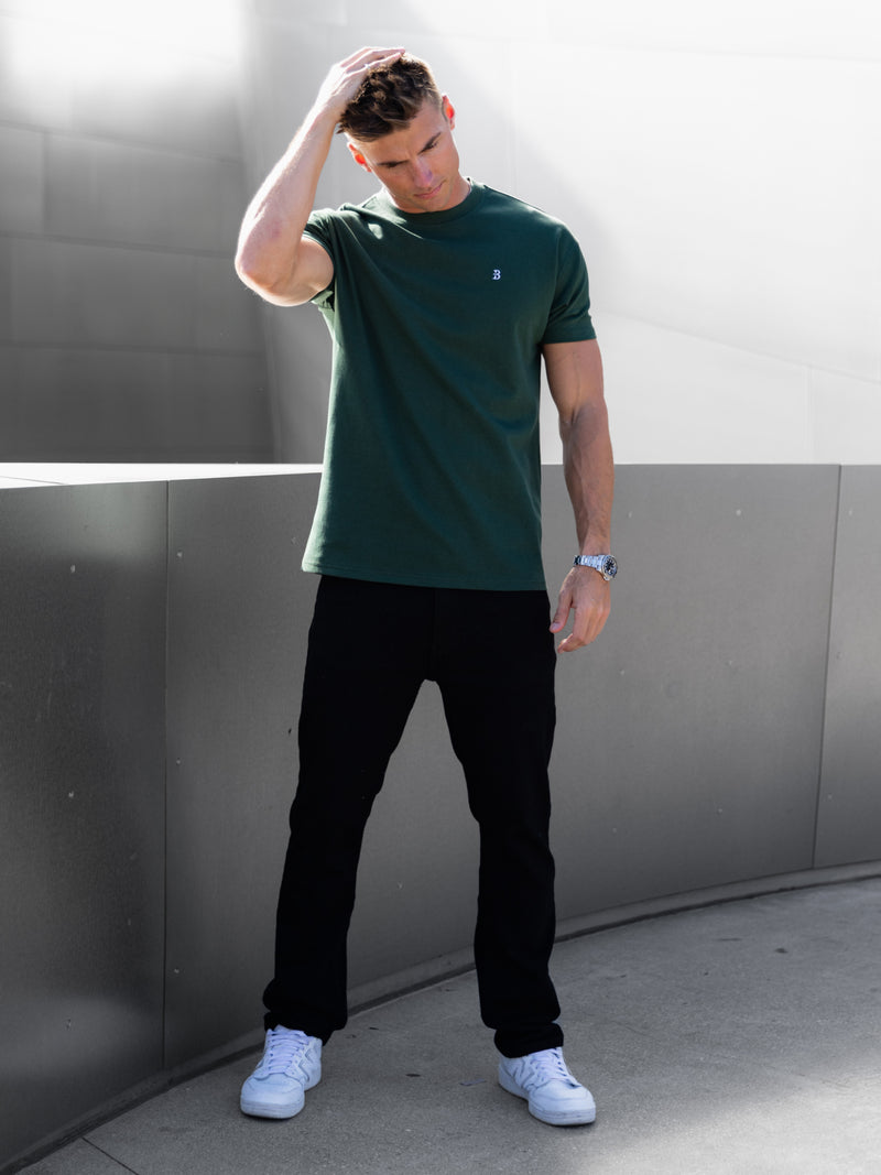 Conrad Relaxed Anchor T-Shirt - Dark Green