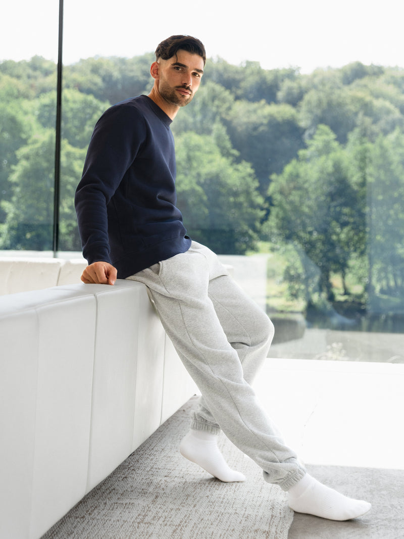 Blakely Basic Regular Fit Jumper - True Navy