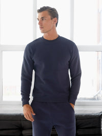 Blakely Basic Regular Fit Jumper - True Navy