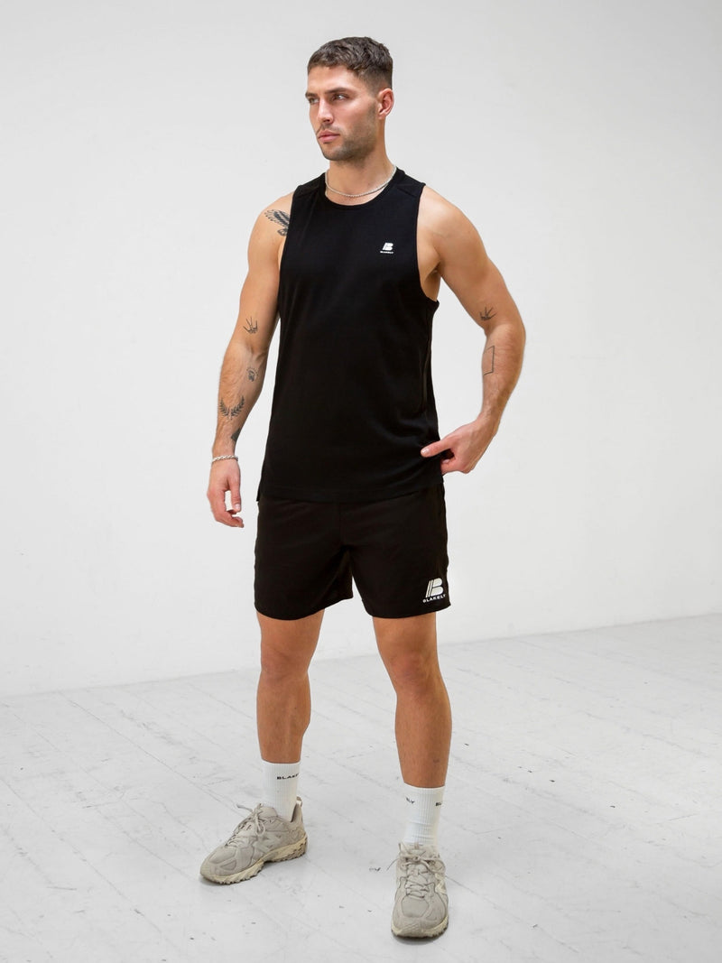 Apex Tech Sleeveless Vest - Black