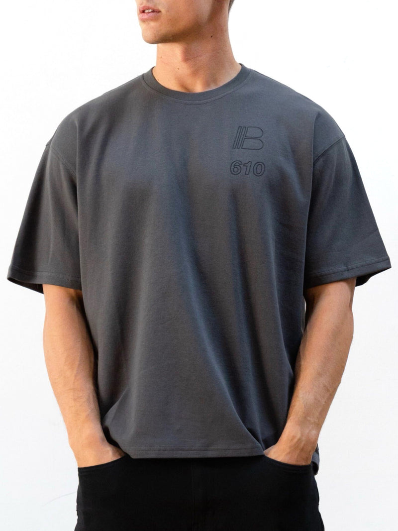 Apex City Unfitted T-Shirt - Charcoal