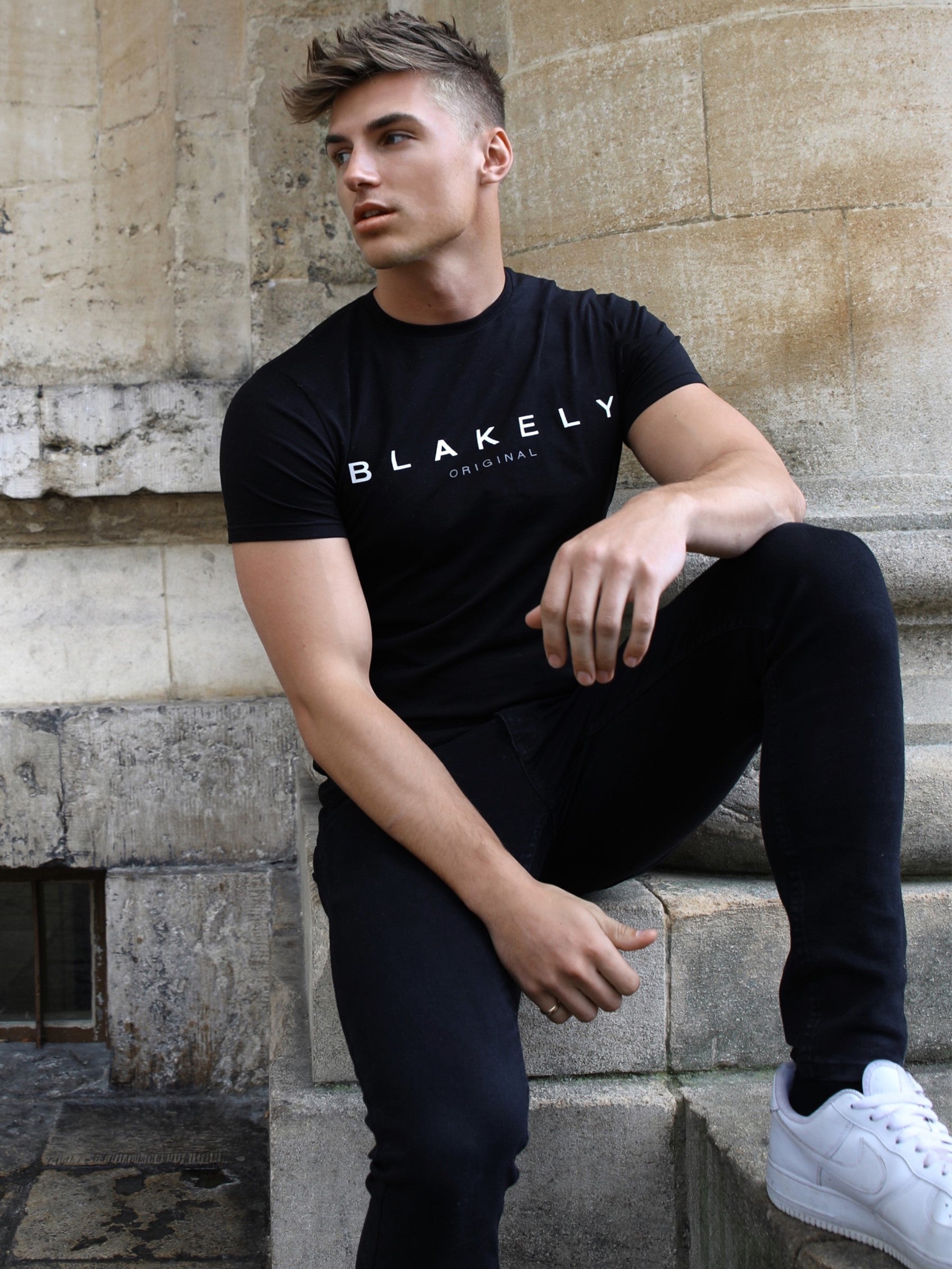 Buy Blakely Black Torcross T-Shirt | Free delivery on orders over £70 ...