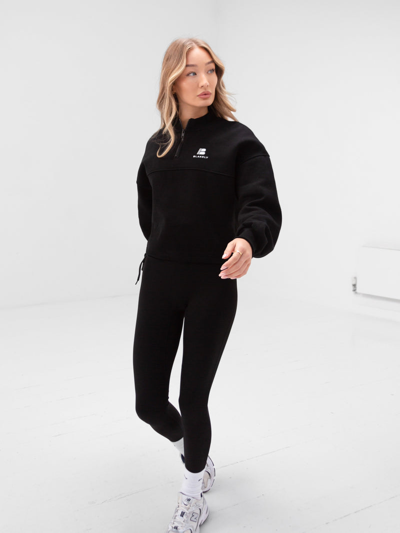 Apex Pro 1/4 Zip Jumper - Black