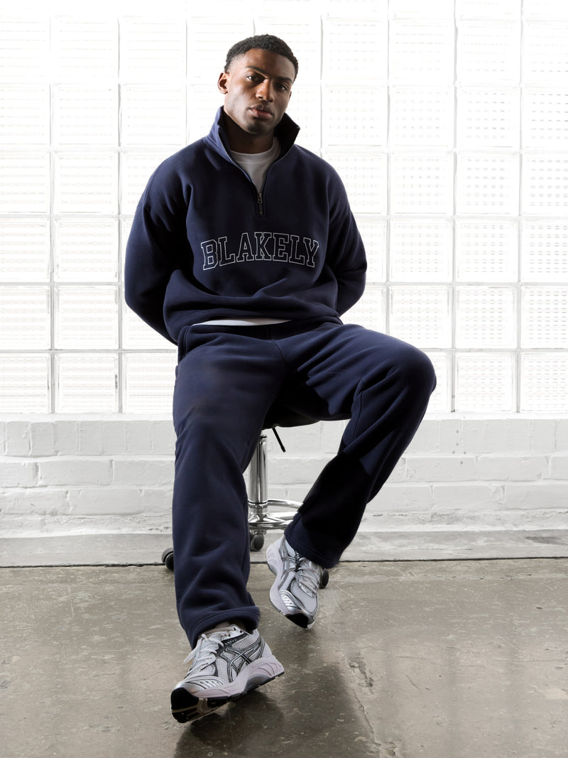 Outline Heritage Relaxed Sweatpants - True Navy