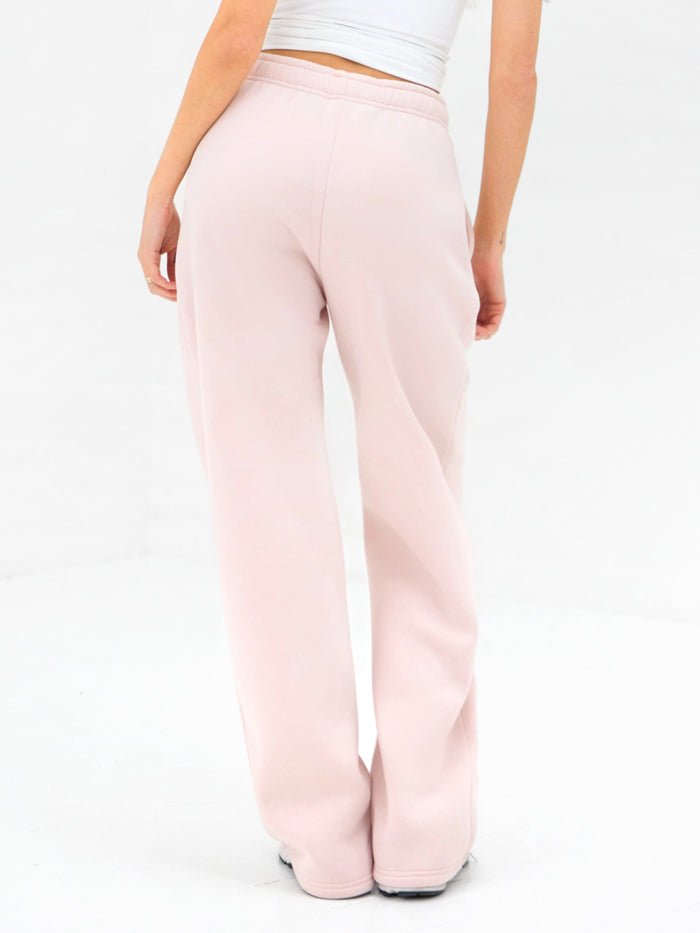 Outline Heritage Wide Leg Sweatpants - Ballet Pink