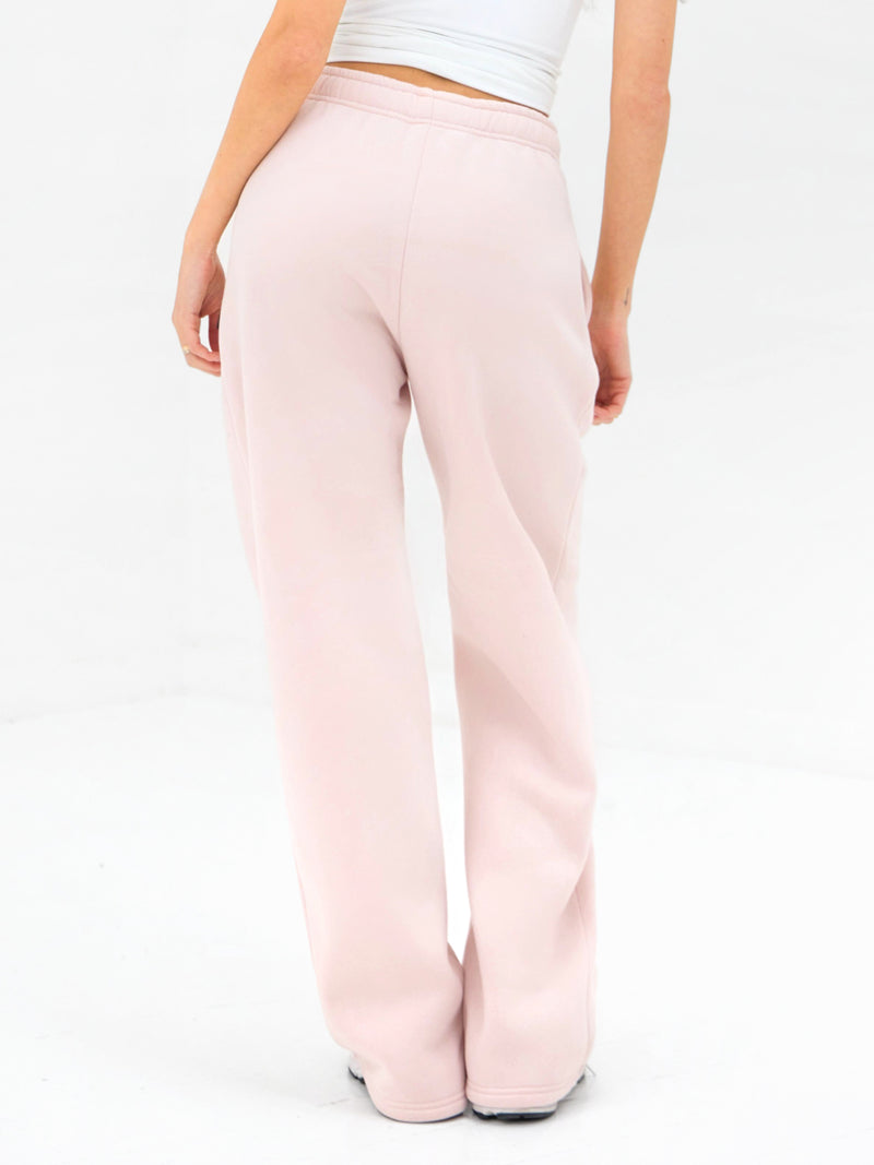 Outline Heritage Wide Leg Sweatpants - Ballet Pink