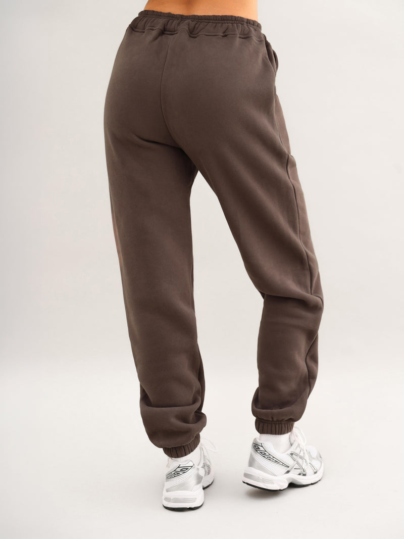 Isabel Cuffed Sweatpants - Cocoa Brown