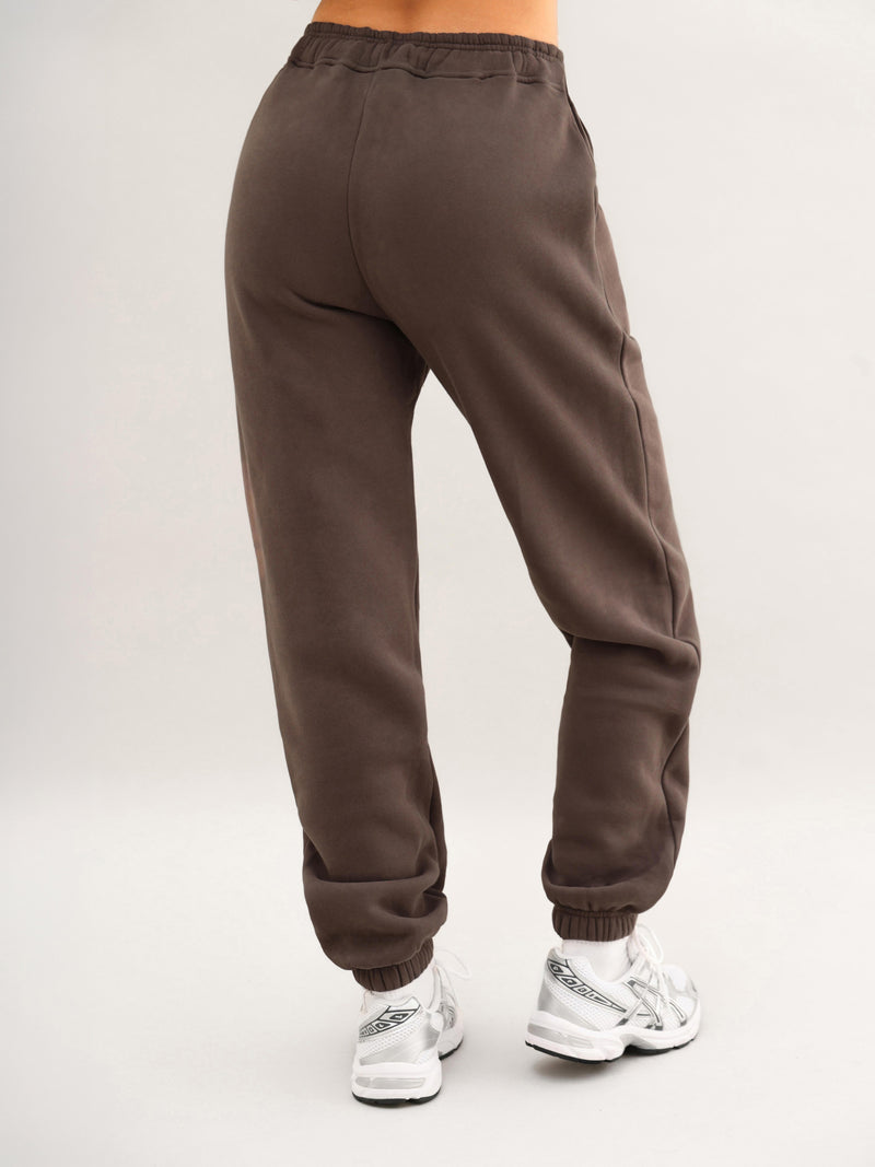 Isabel Cuffed Sweatpants - Cocoa Brown