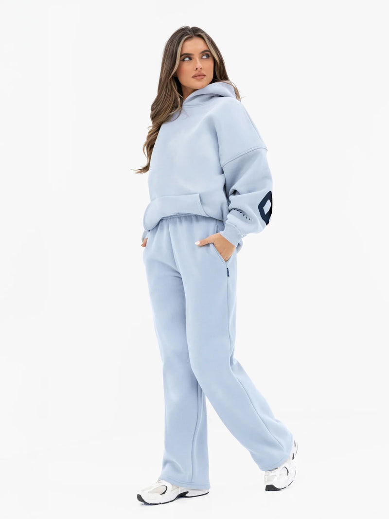Isabel Oversized Hoodie - Powder Blue