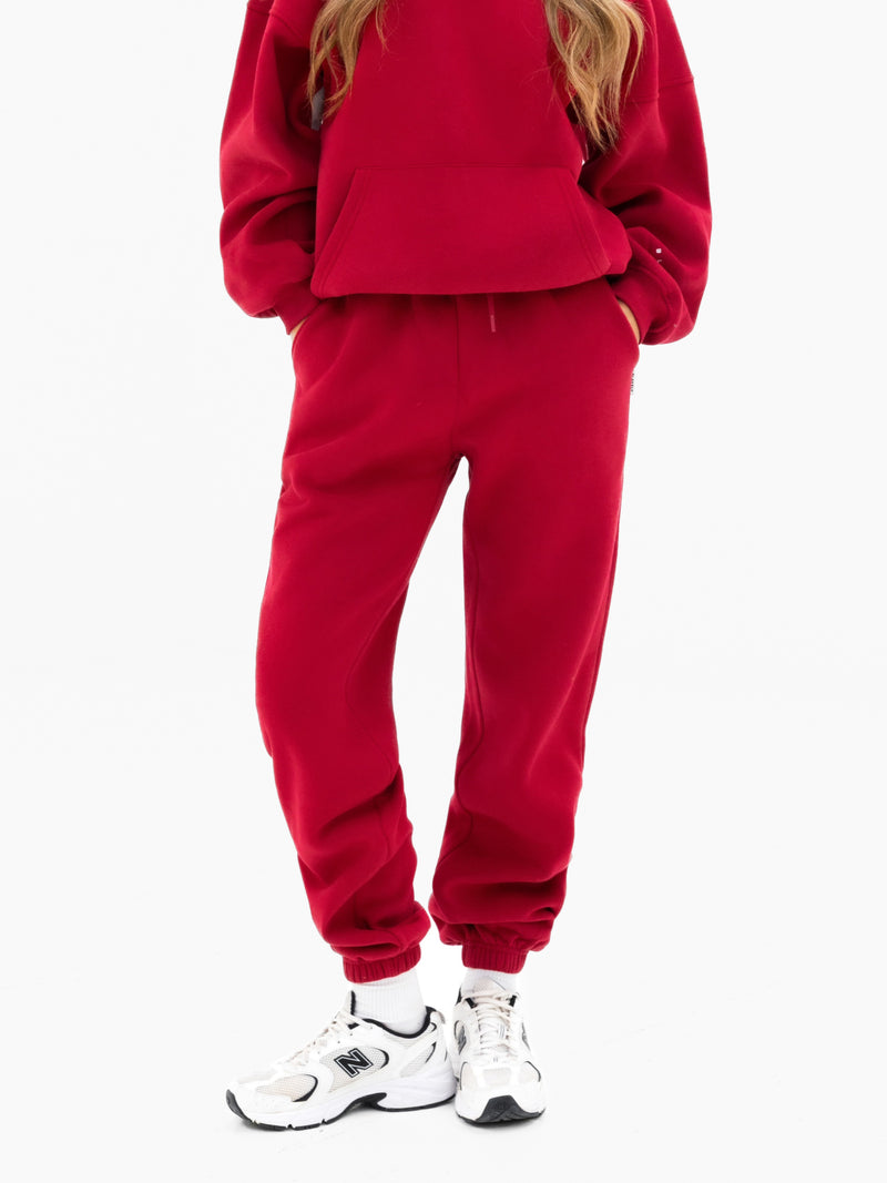 Isabel Sweatpants - Cherry Red