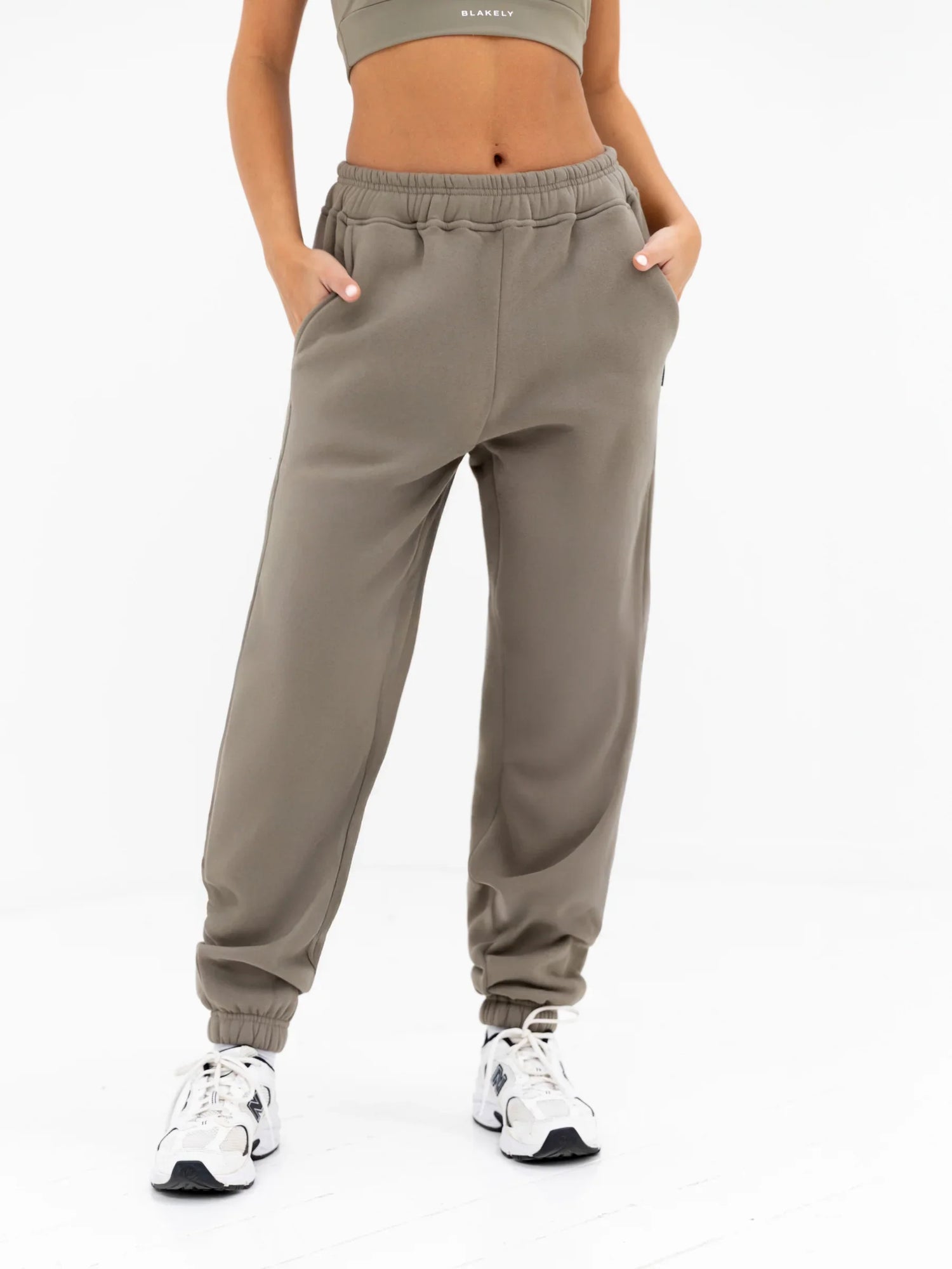 Buy Blakely Safari Green Isabel Sweatpants | Free delivery on
