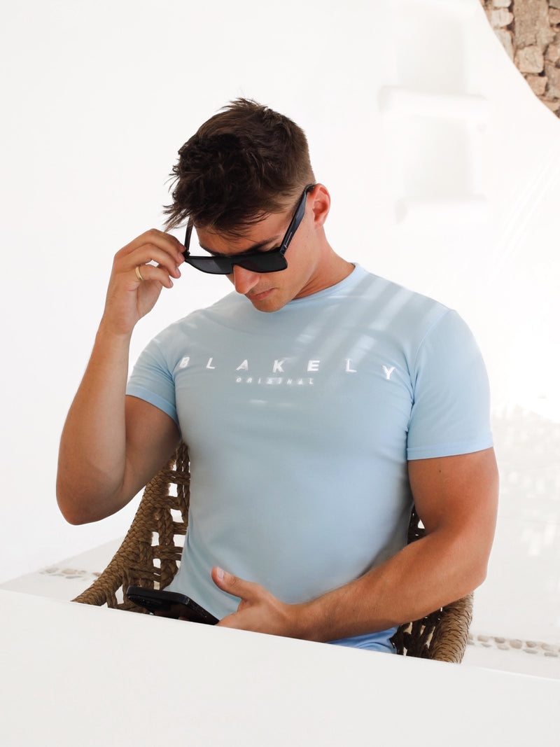 Ocean T-Shirt - Light Blue