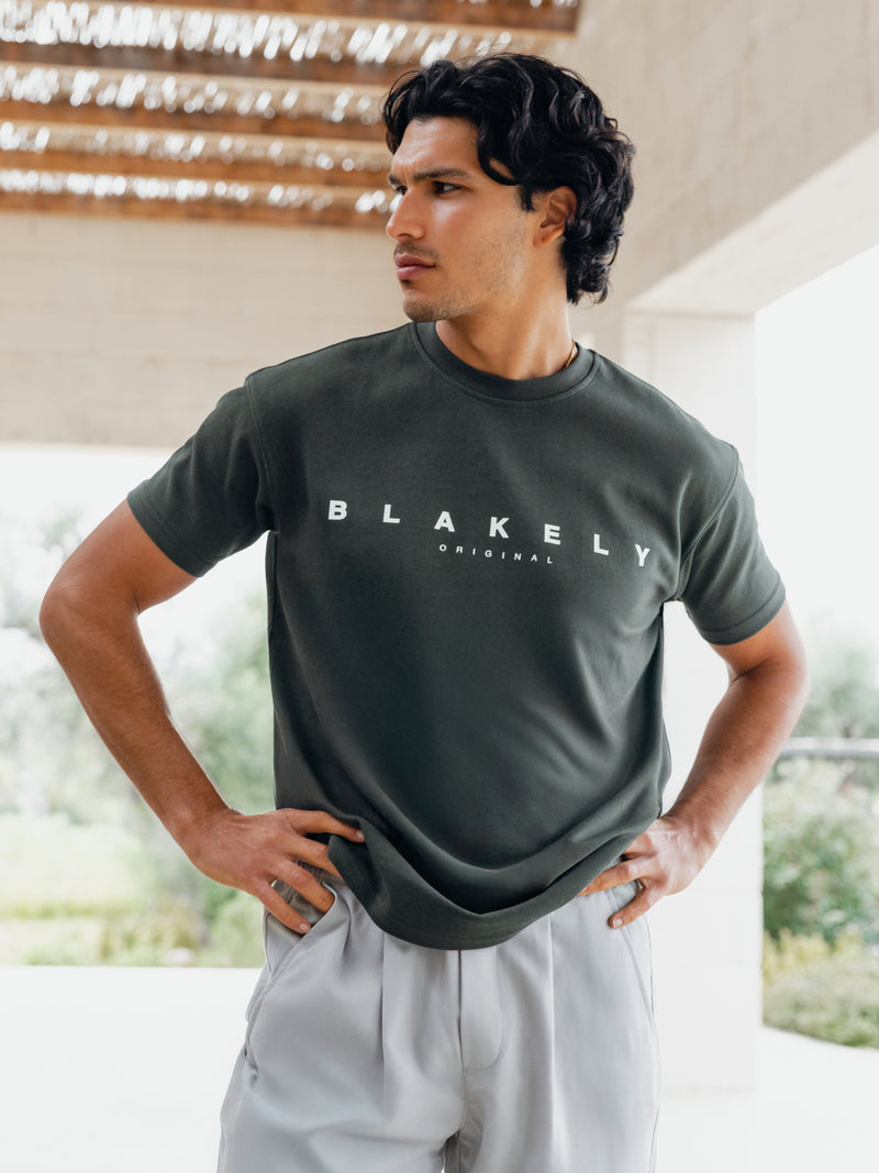 Bryon Relaxed T-Shirt - Pine Green