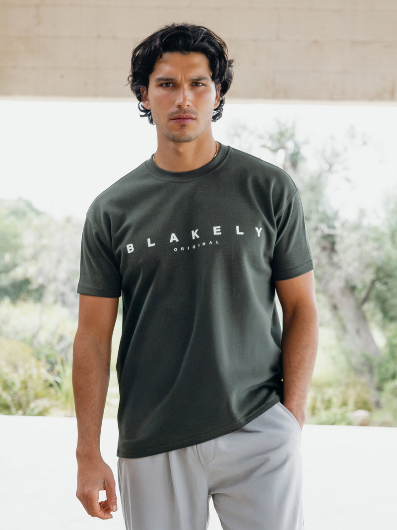 Bryon Relaxed T-Shirt - Pine Green