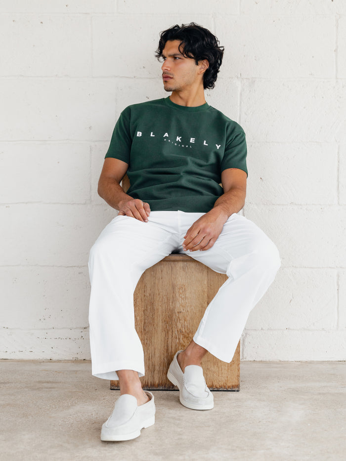 Genoa Relaxed T-Shirt - Dark Green