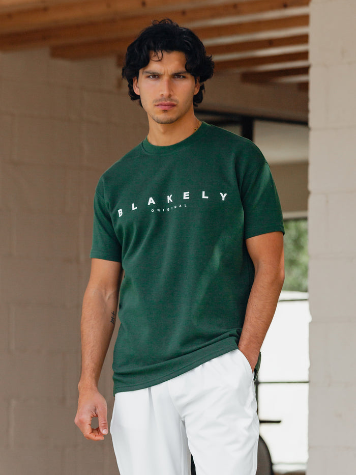 Genoa Relaxed T-Shirt - Dark Green