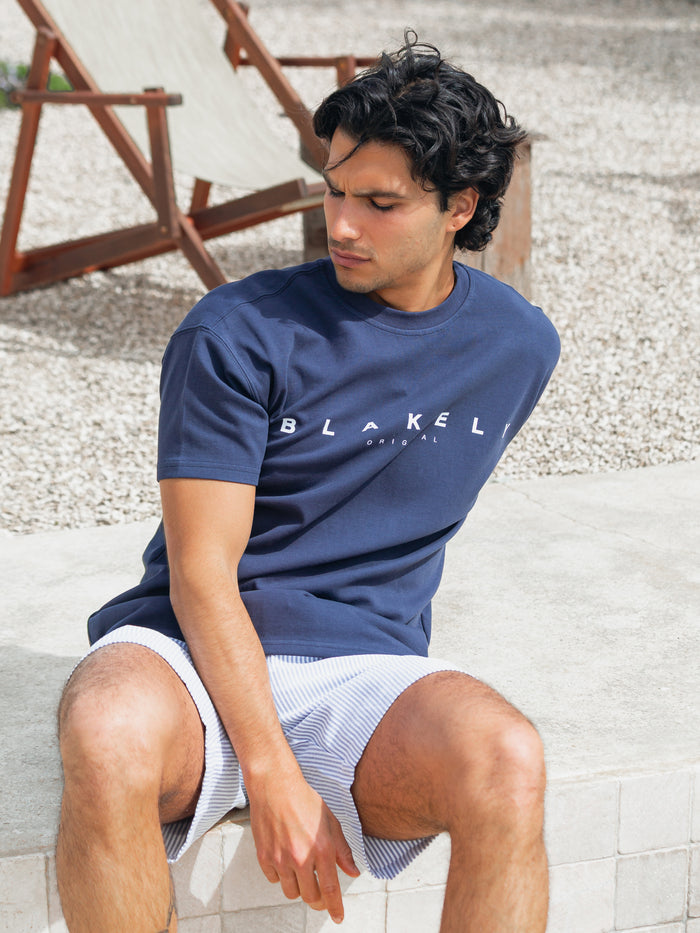 Sydney Relaxed T-Shirt - True Navy