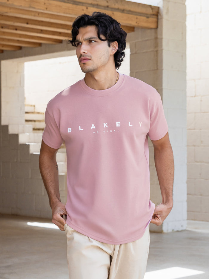 Antigua Relaxed T-Shirt - Washed Pink