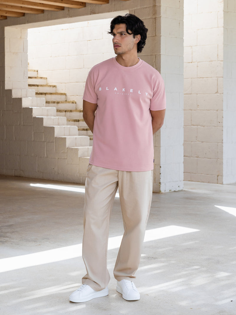 Antigua Relaxed T-Shirt - Washed Pink