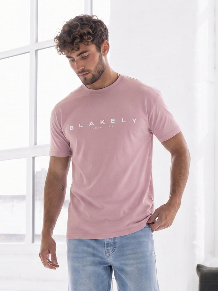 Antigua Relaxed T-Shirt - Washed Pink