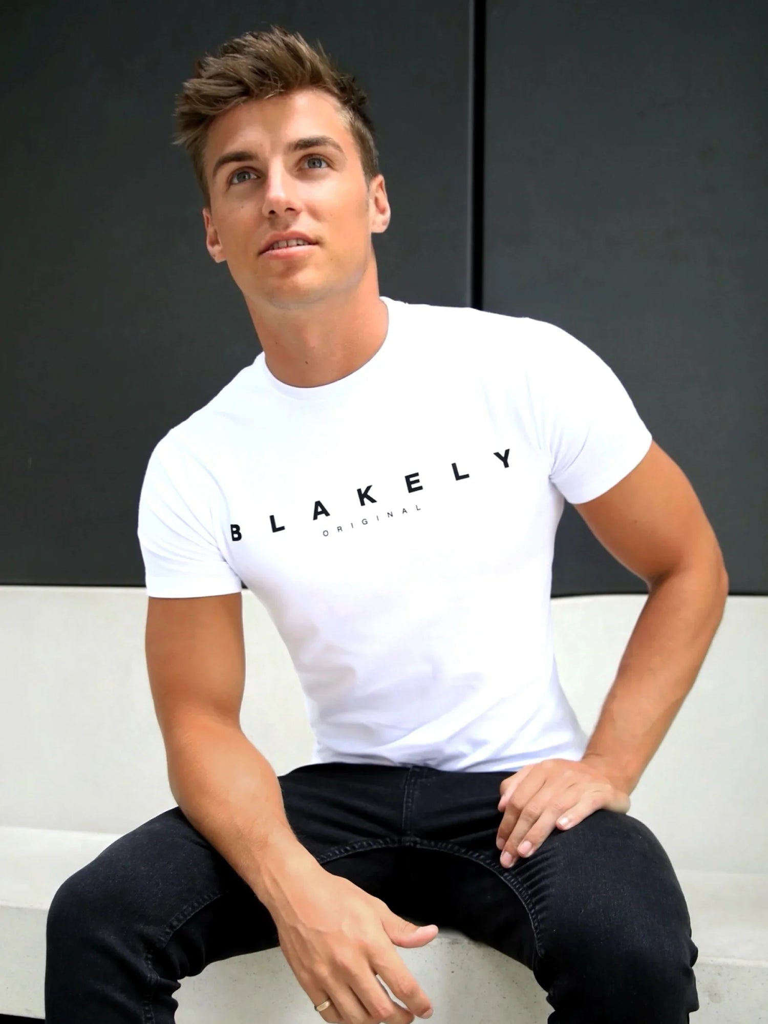 Buy Blakely White Whitestone T-Shirt | Free delivery on all orders over ...
