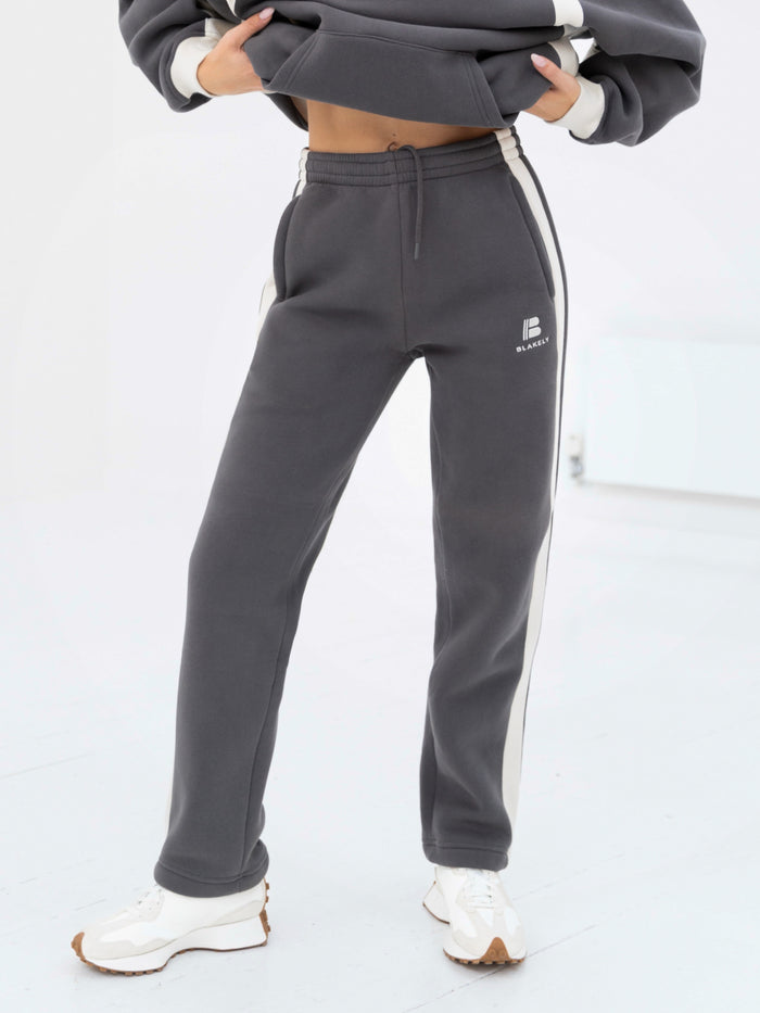 Classic Panel Sweatpants - Charcoal