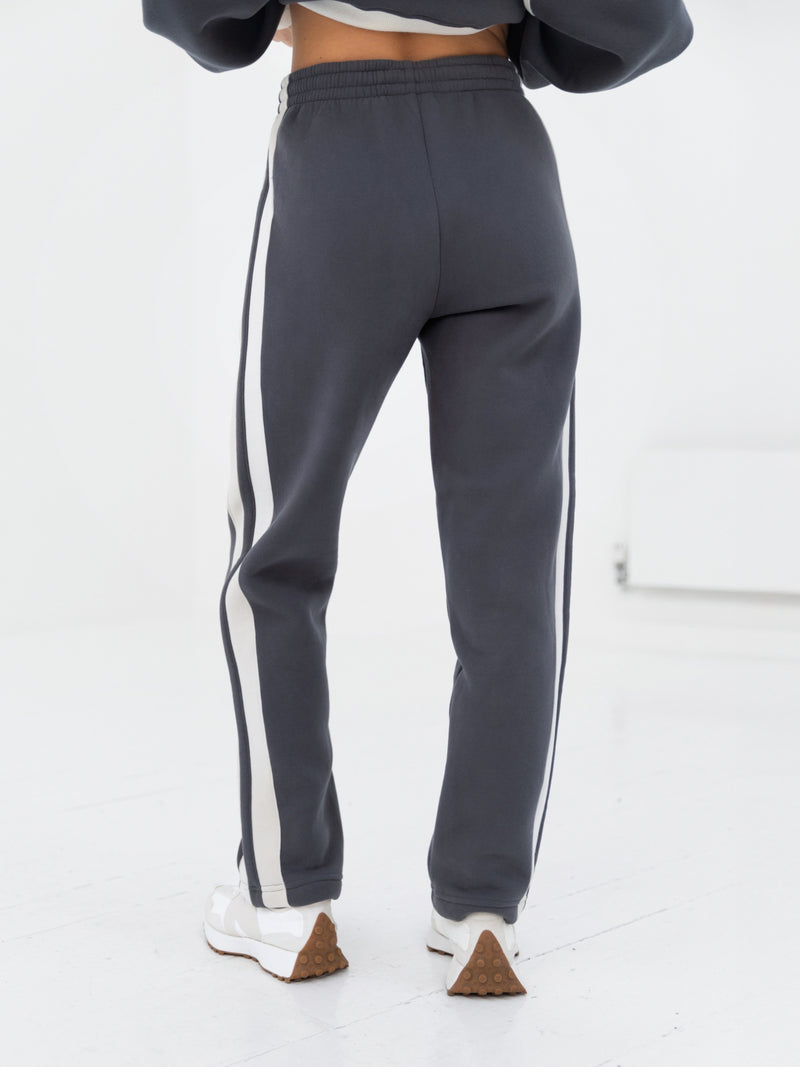 Classic Panel Sweatpants - Charcoal