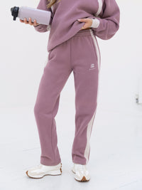 Classic Panel Sweatpants - Dusty Pink