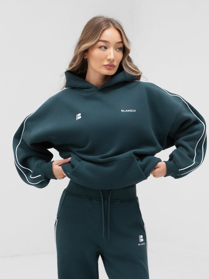 Apex Pro Oversized Hoodie - Teal Green