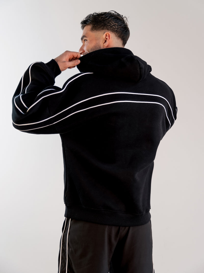 Apex Pro Relaxed Hoodie - Black