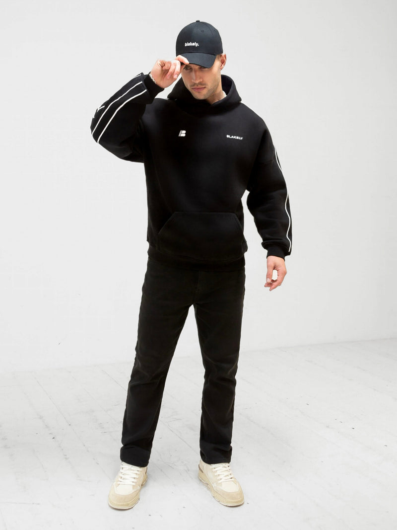 Apex Pro Relaxed Hoodie - Black