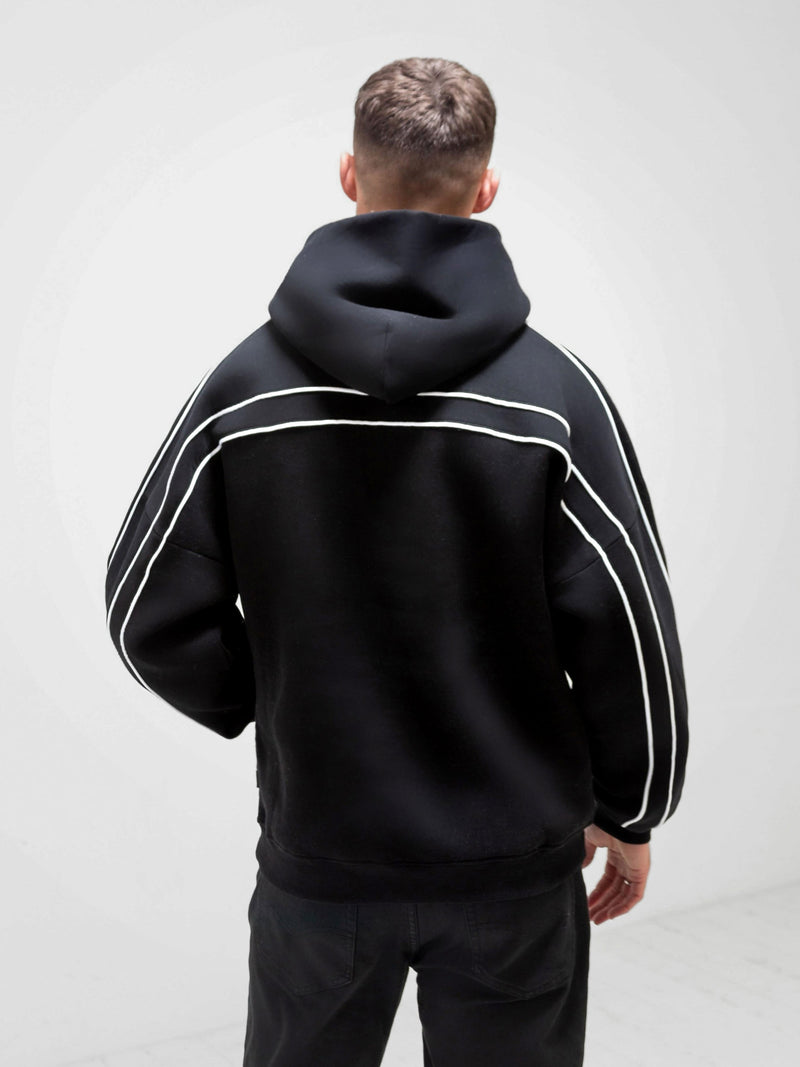 Apex Pro Relaxed Hoodie - Black