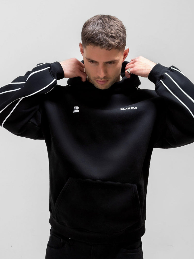 Apex Pro Relaxed Hoodie - Black