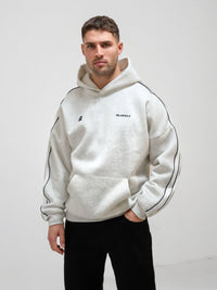 Apex Pro Relaxed Hoodie - Marl White