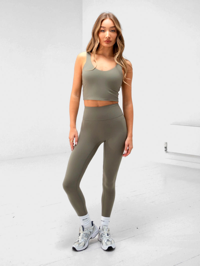 Apex Pro Leggings - Safari Green